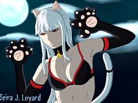 Noblesse Hentai, Sexy Seira in cat cosplay