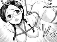 Schoolgirl rope bondage shibari hentai manga